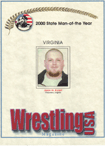 2000 Wrestling USA Magazine Virginia State Wrestling Man of the Year